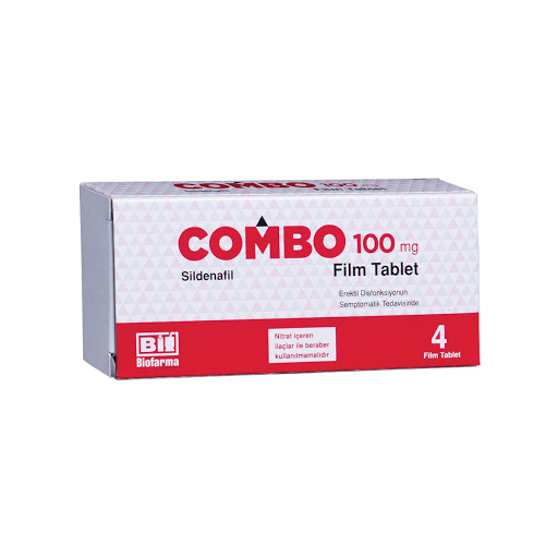 Combo 100 Mg 4 Tablet Sertleşme Ereksiyon İlacı