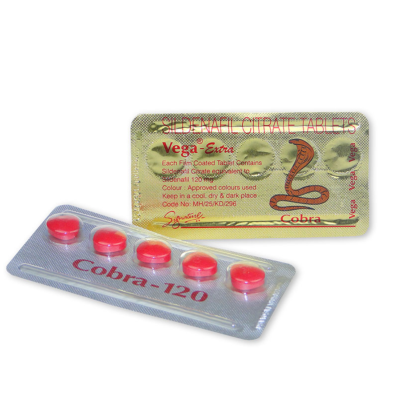 Cobra 120 mg Sildenafil Tablet