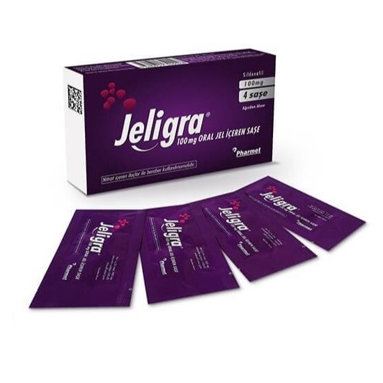 Jeligra 100 Mg Oral Jel Cinsel Güç Arttırıcı