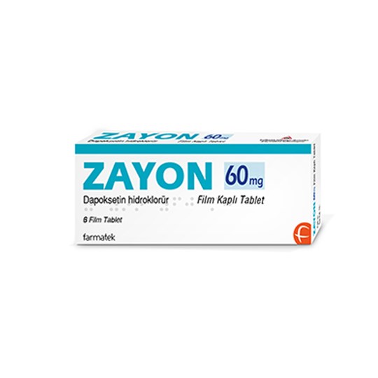 Zayon 60 Mg 6 Tablet Geciktirici İlaç