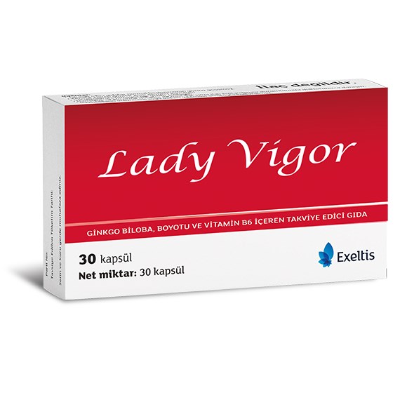 Lady Vigor 30 Kapsül Bayan Cinsel İstek Arttırıcı
