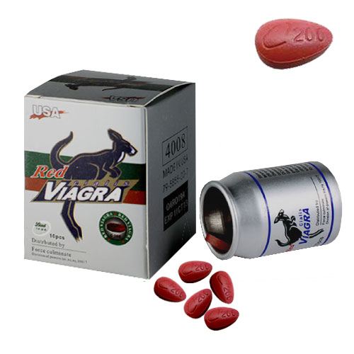 Red Cialis Viagra Kanguru 10 Tablet