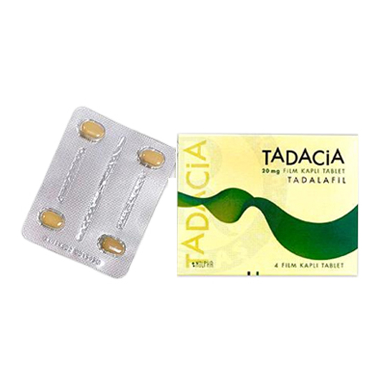 Tadacia 20 mg 4 Film Tablet Fiyatı Eczane Orijinal Kampanyalı Satış