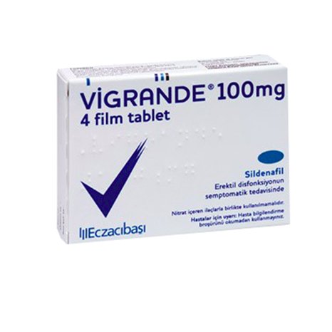 Vigrande 100 Mg 4 Tablet Sertleştirici Ereksiyon Hapı