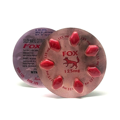 Fox 125 mg 7 Tablet Penis Sertleştirici Hap