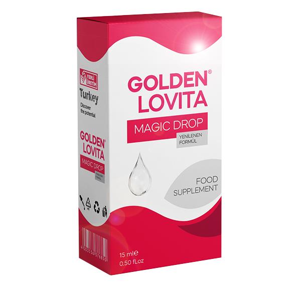 Yeni Golden Lovita Magic Drop Bayan Azdırıcı Damla