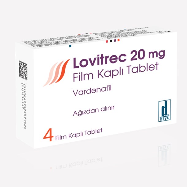 Lovitrec 20 Mg Film Kaplı 4 Tablet Eczaneden Ereksiyon Hapı