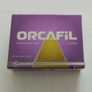 Orcafil 5 Mg 28 Tablet Ereksiyon İlacı