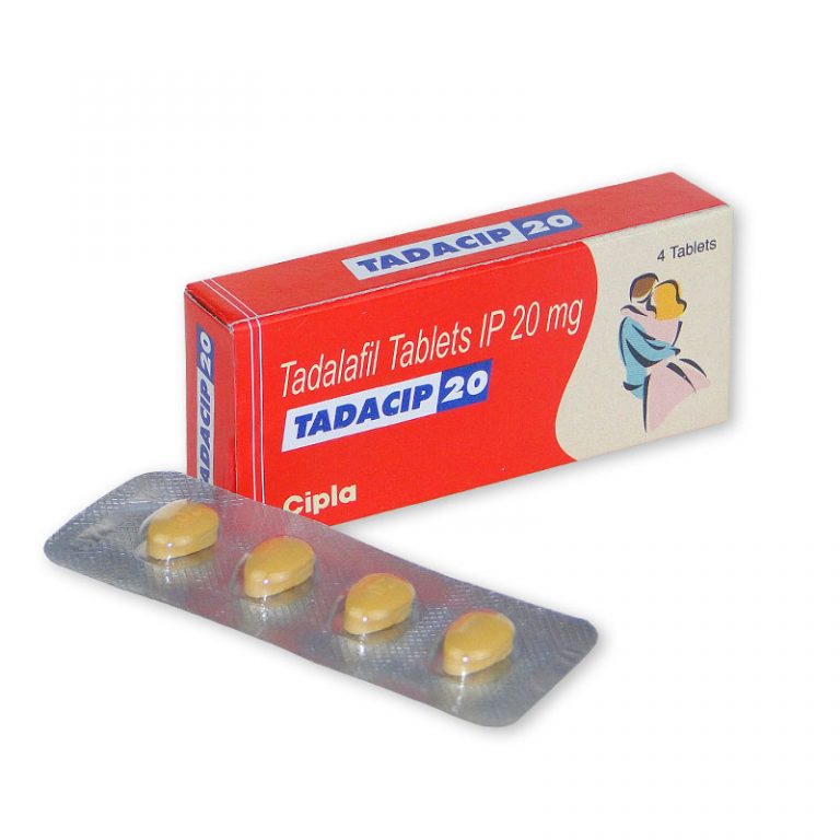 Tadacip 20 mg 4 Tablet