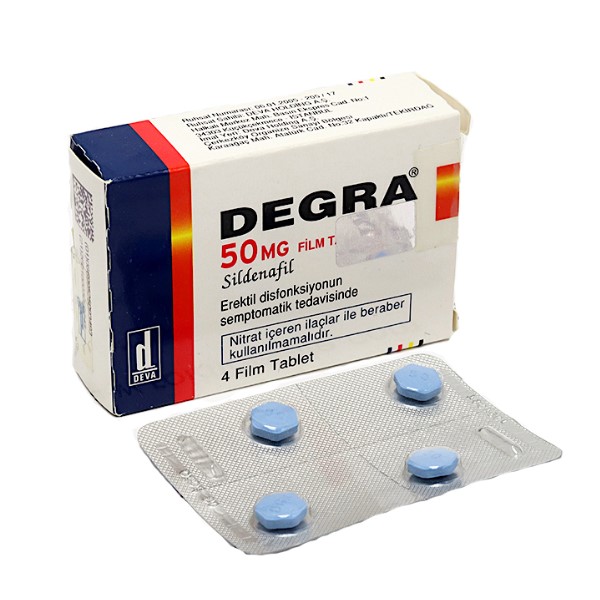 Degra 50 Mg 4 Tablet Ereksiyon Hapı