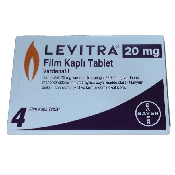 Levitra 20 mg 4 Tablet Sertleştirici Hap