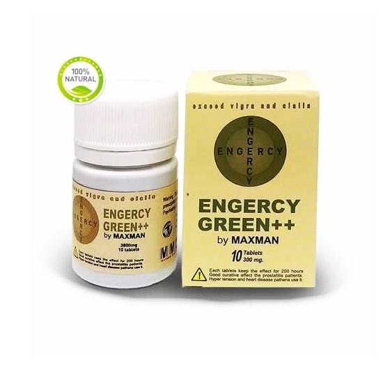 Engercy Green 300 Mg 10 Tablet Sertleştirici Hap