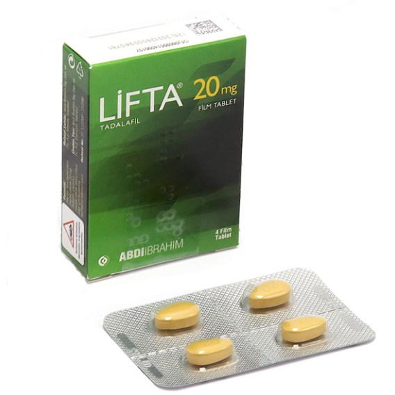 Lifta 20 Mg 4 Tablet Tadalafil Sertleştirici Hap
