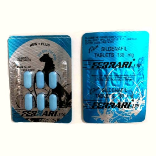 Ferrari 130 Mg Sildenafil 6 Tablet Sertleştirici Hap